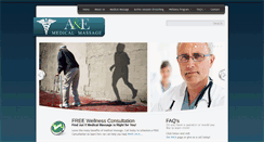 Desktop Screenshot of amedicalmassage.com